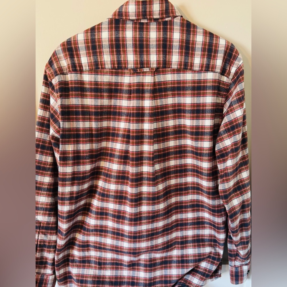 Orvis Multicolored Luxury Cotton & Merino Men’s L Long Sleeve Button‎ Up Shirt - Picture 7 of 7